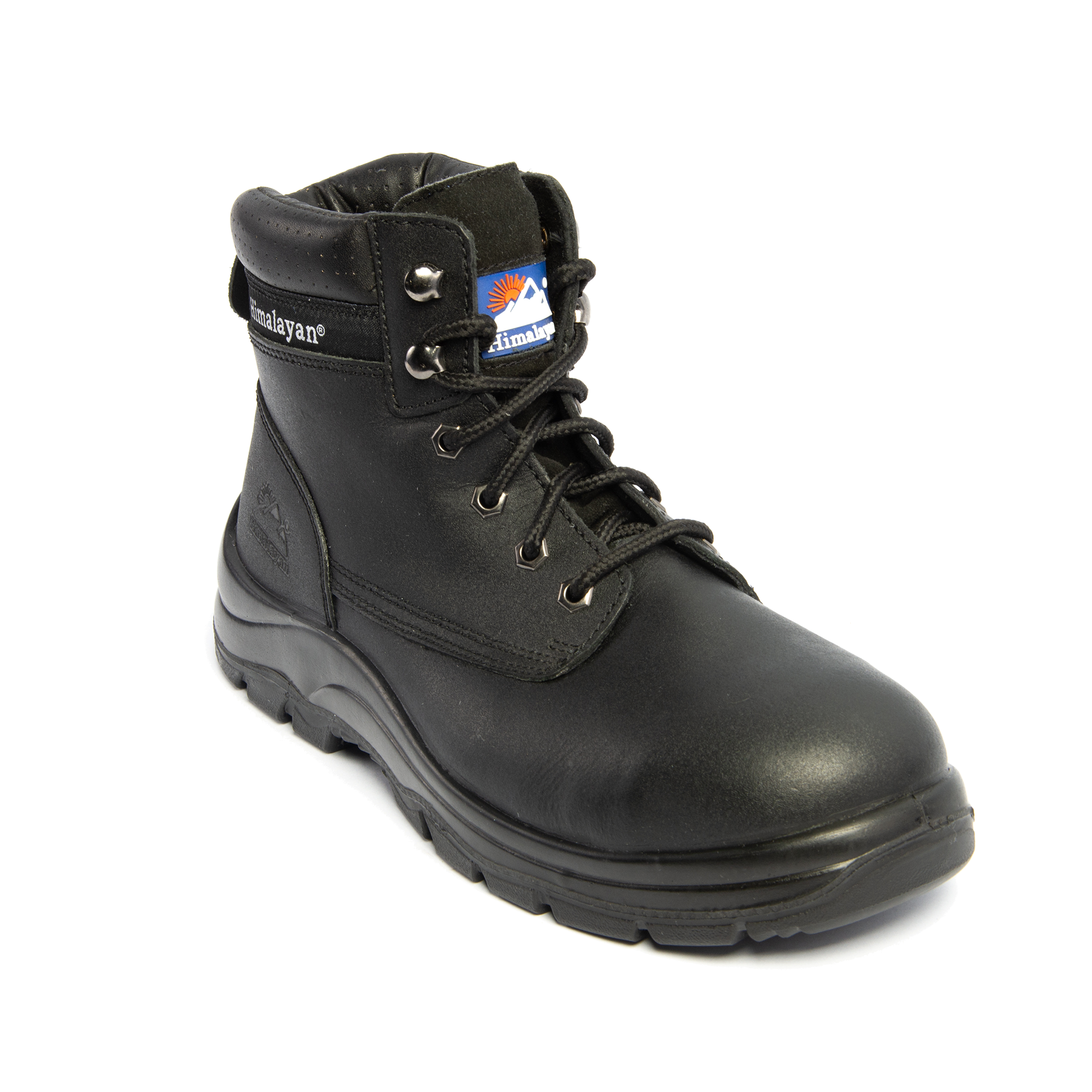 S3 Himalayan 1120 Black Leather Safety Boot