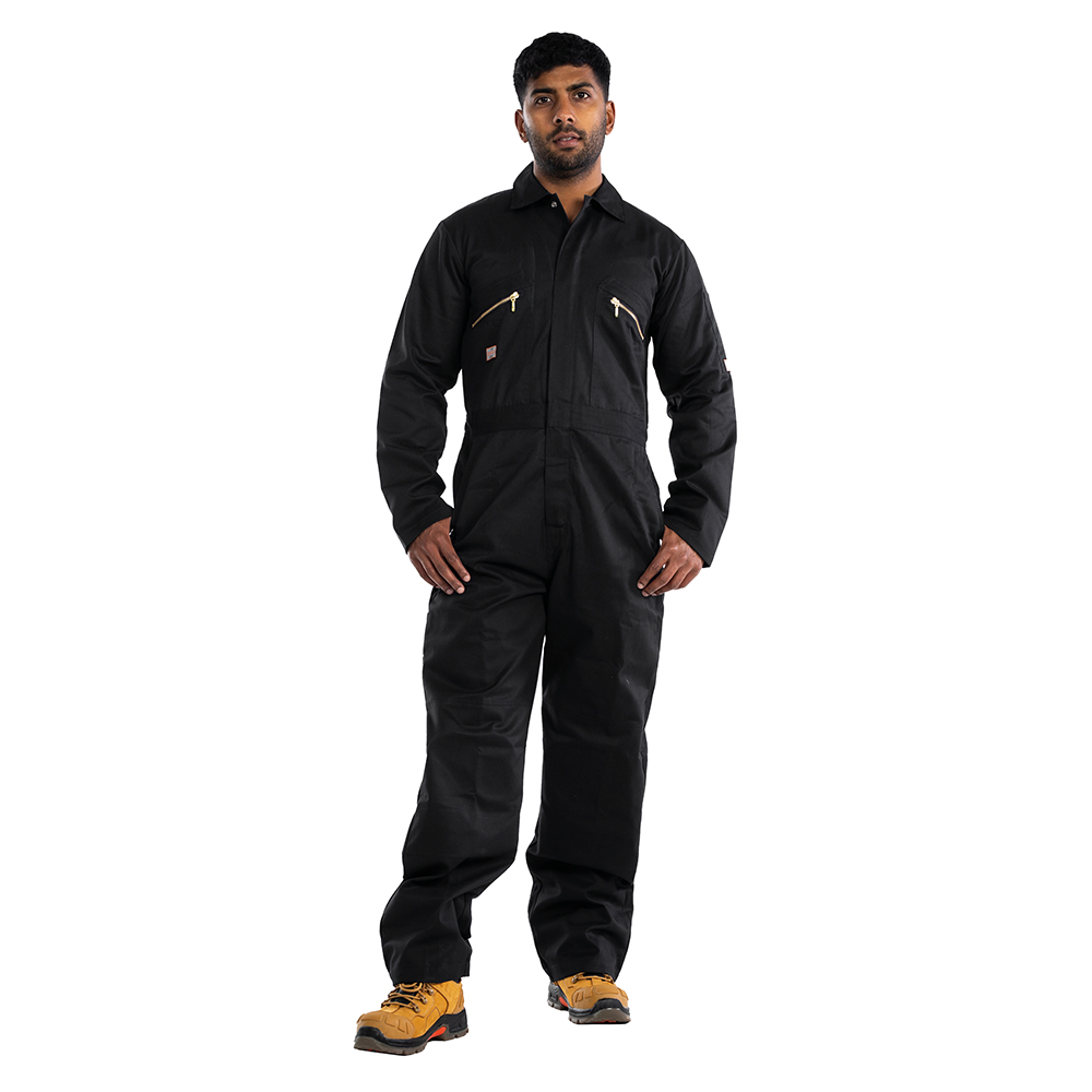 Unbreakable U272 Black Zipped Coverall