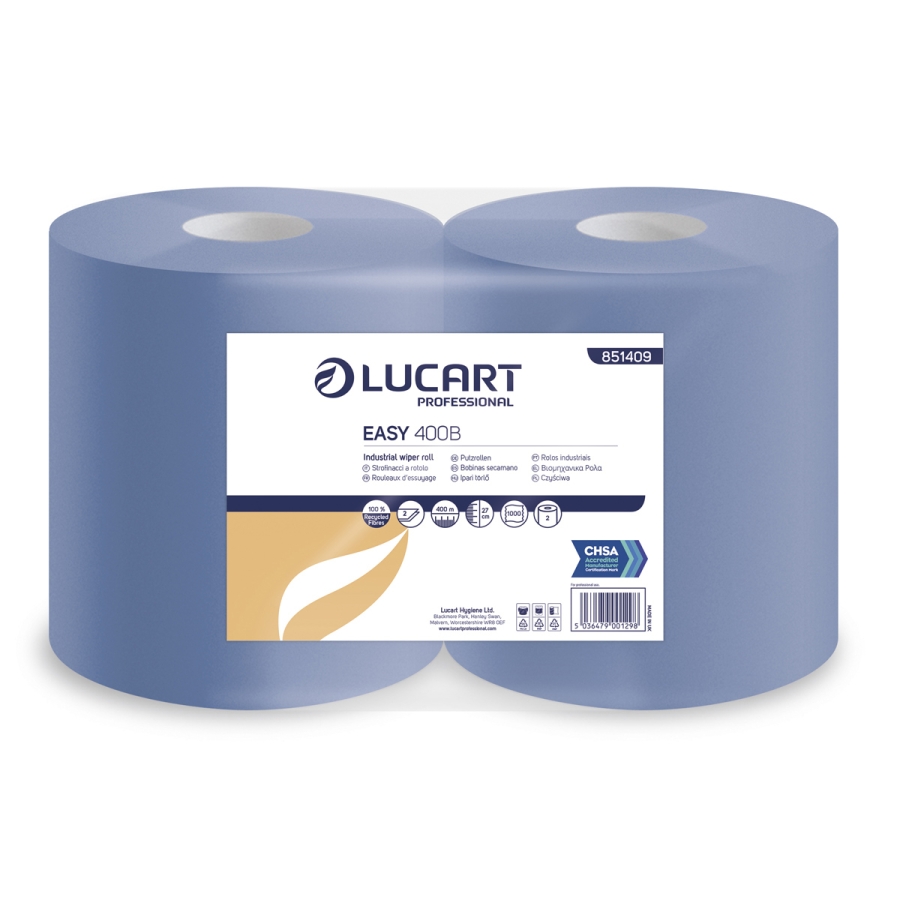 BLUE INDUSTRIAL ROLLS