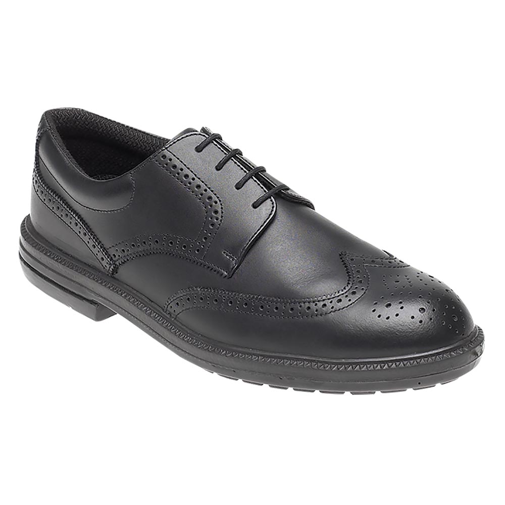 S1P Himalaylan 912C Black leather Brougue Safety Shoe