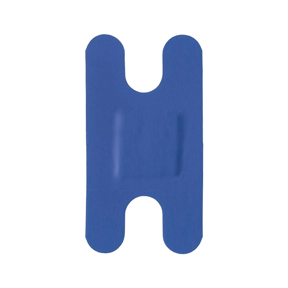 BLUE DETECTABLE KNUCKLE PLASTERS (50)